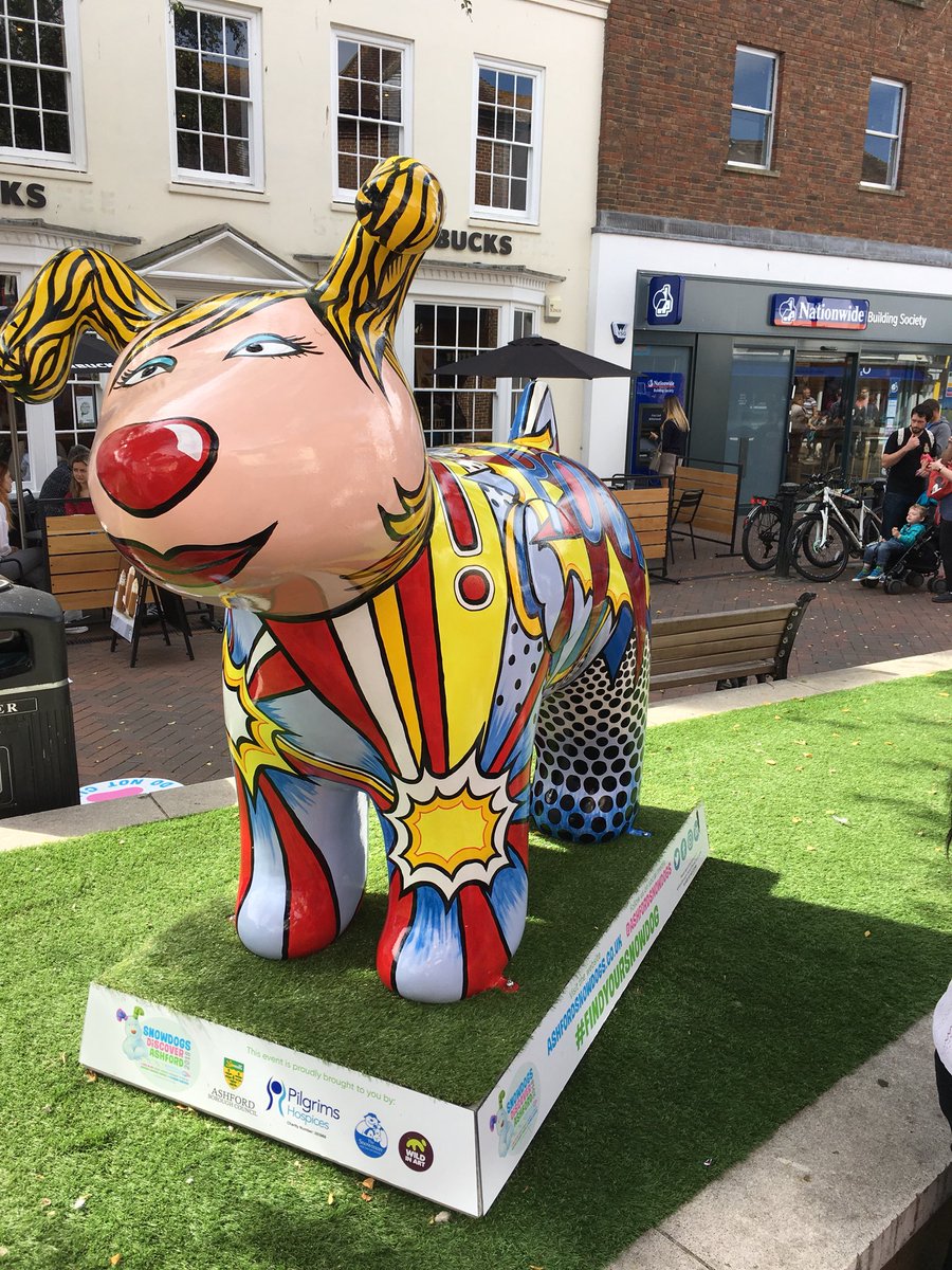 This is one of the best events to happen to Ashford <a href="/AshfordSnowdogs/">Ashford Snowdogs</a> a really enthralling day, the different design’s brought a smile to my face and really have livened Ashford up. #ashfordsnowdogs #loveashford
