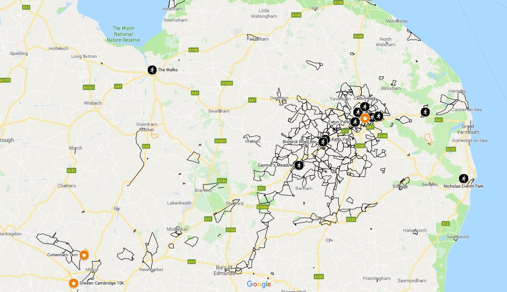 PDSturman's tweet image. I do something similar with Google Maps. Think of it as a sweatier version of Tron. #ukmaps