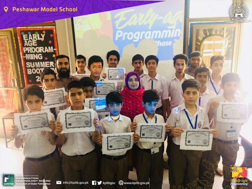 shabazkn's tweet photo. We are proud of our kids especially girls to surprise us with their #DigitalSkills and programming in our #EarlyageProgramming initiative in 300 schools making the future for #DigitalKhyberPakhtunkhwa. #Education2030 #SDG4 #womenintech #UNESCO https://t.co/gby2s0yikU
