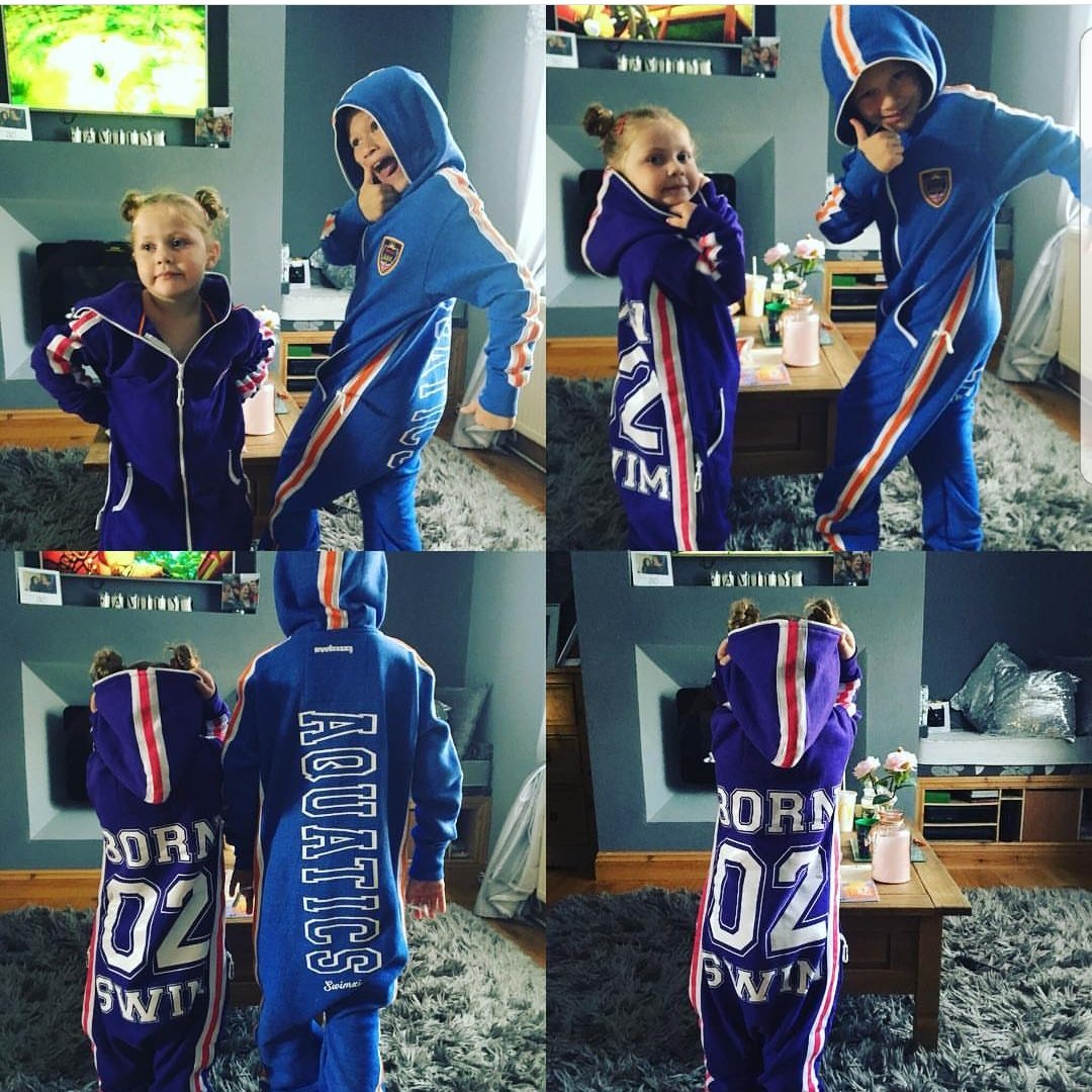 Love the kids in their Swimzi's!