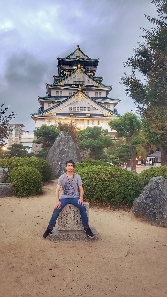 Osaka Castle 😍 https://t.co/kUmxOPDM7p