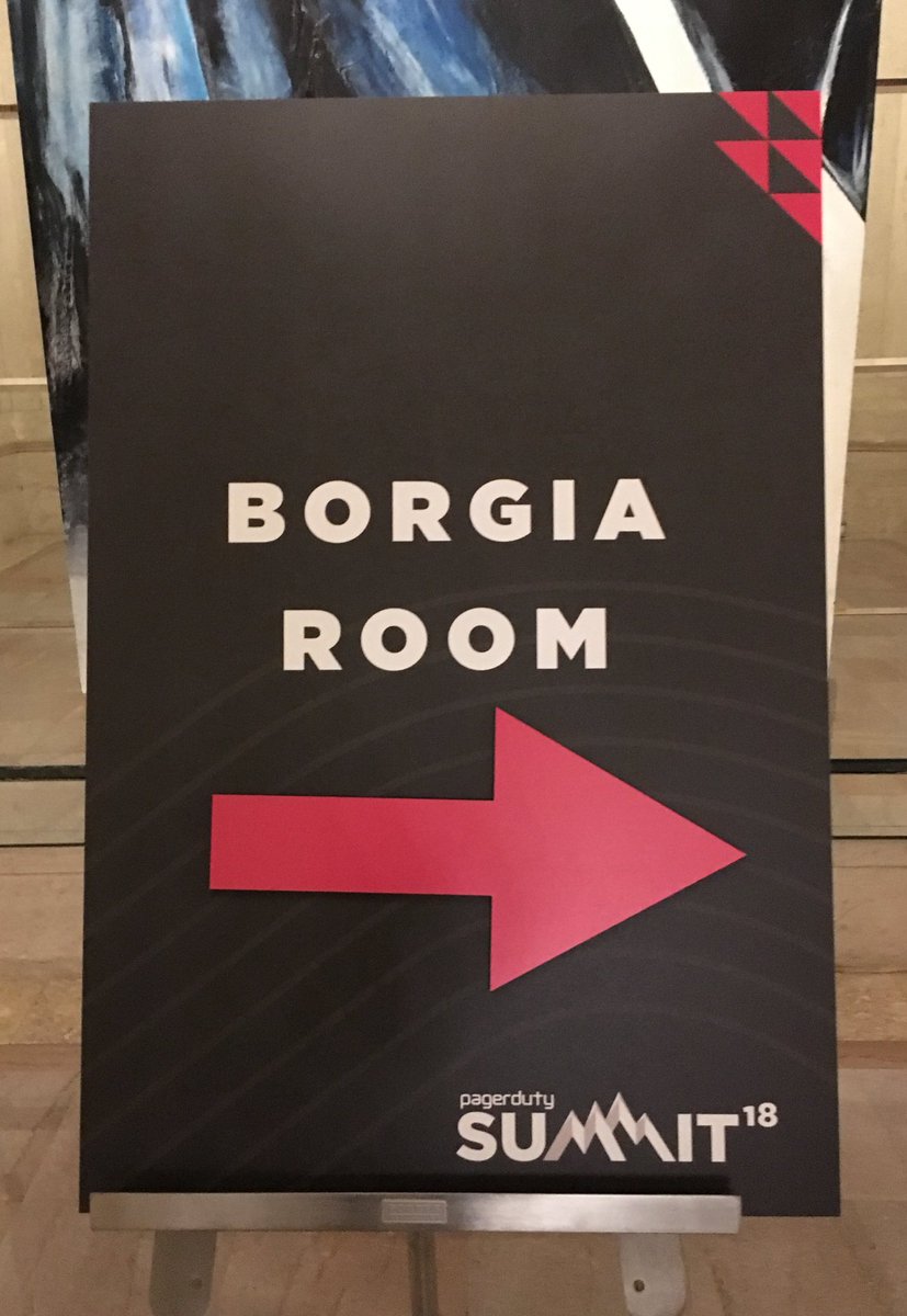 editingemily's tweet photo. The whole time at #PDSummit18 I kept waiting for Lucrezia to come out and poison someone. https://t.co/20fbh2fLfG