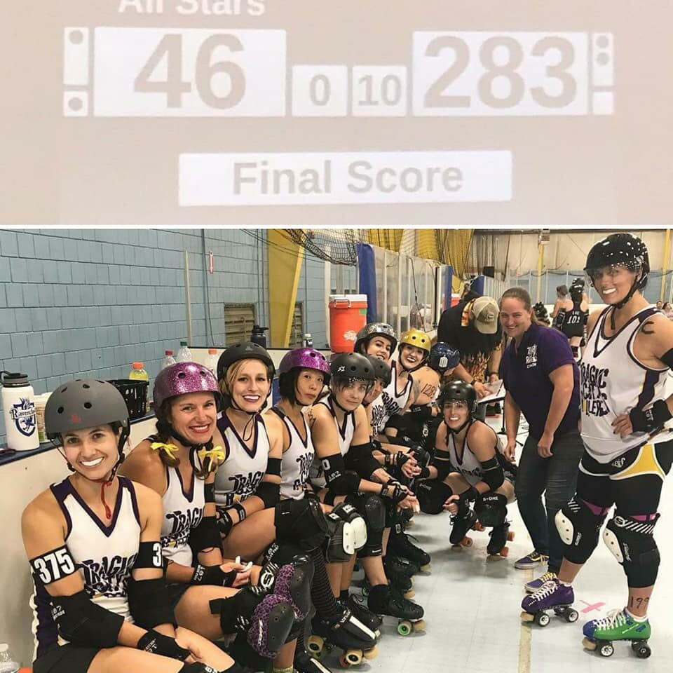 Tragic City Rollers tweet media