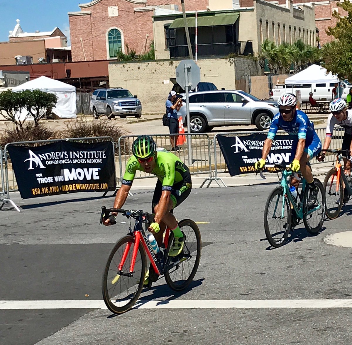 AndrewsInst's tweet photo. We were proud to sponsor the Subway Pensacola Cycling Classic this weekend! #ForThoseWhoMove https://t.co/mDq9TkTGO4