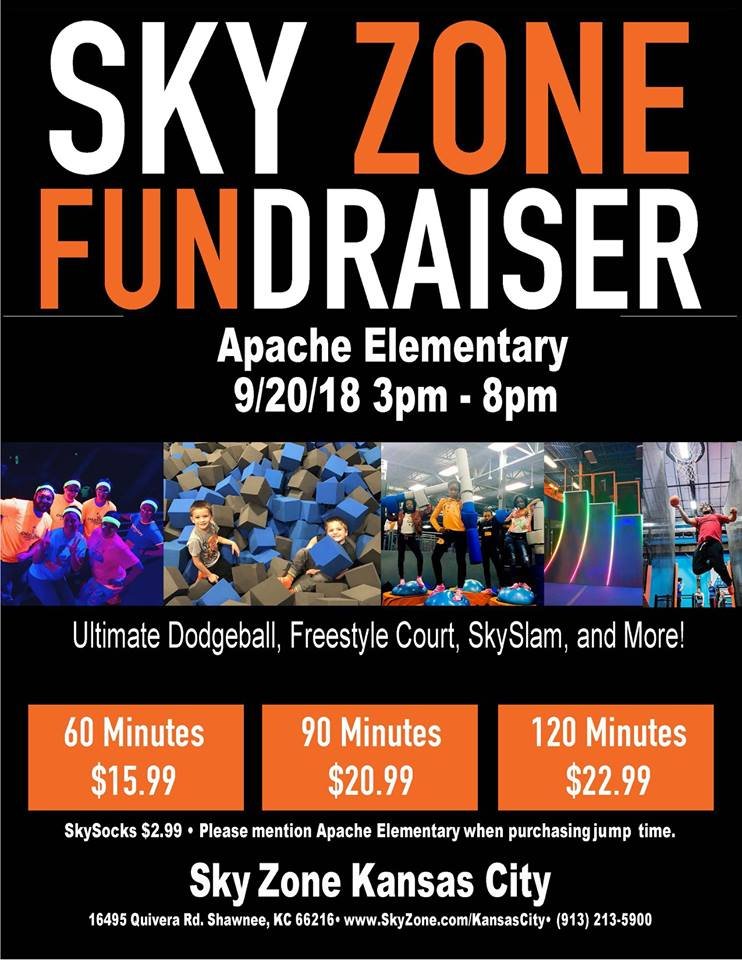 SKYZONE night this Thursday 9/20!