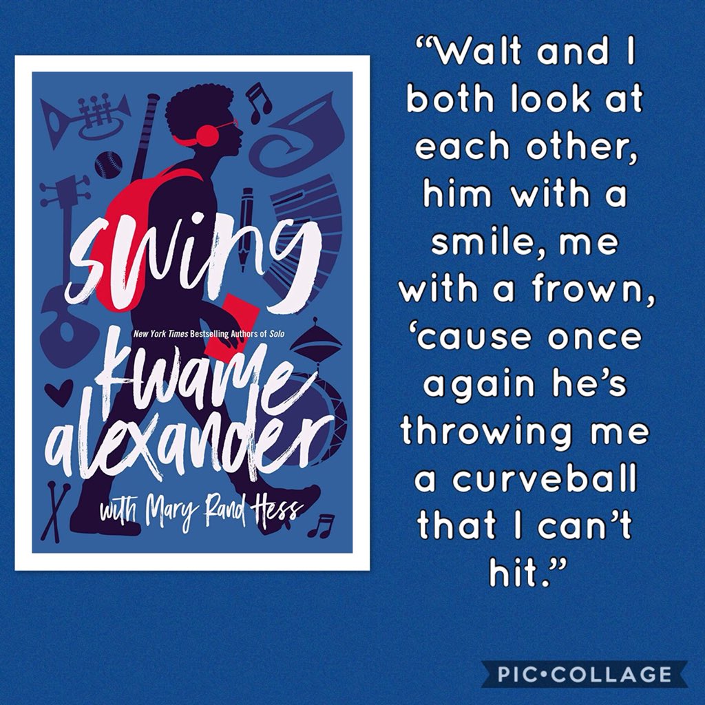 MrsHornick's tweet photo. So enjoyed Swing by @kwamealexander I have so many former Ss I want to share this book with. Preorder your copy today! https://t.co/hEMbCgi8Ml  #BookPosse #SwingBook #SwingLaunchTeam https://t.co/tJervi15Sw