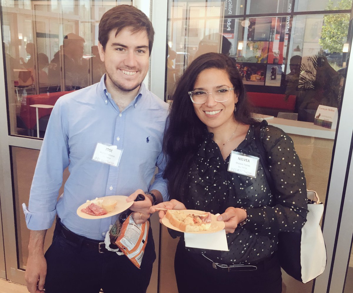cmualumnihouse's tweet photo. Just a few more photos from a terrific #TepperQuad Grand Opening and inaugural #intersectCMU conference on @CarnegieMellon’s #Pittsburgh campus. Thank you to all who participated for showing your #tartanpride to the world! #iamcmu https://t.co/tQb5zyLsVX