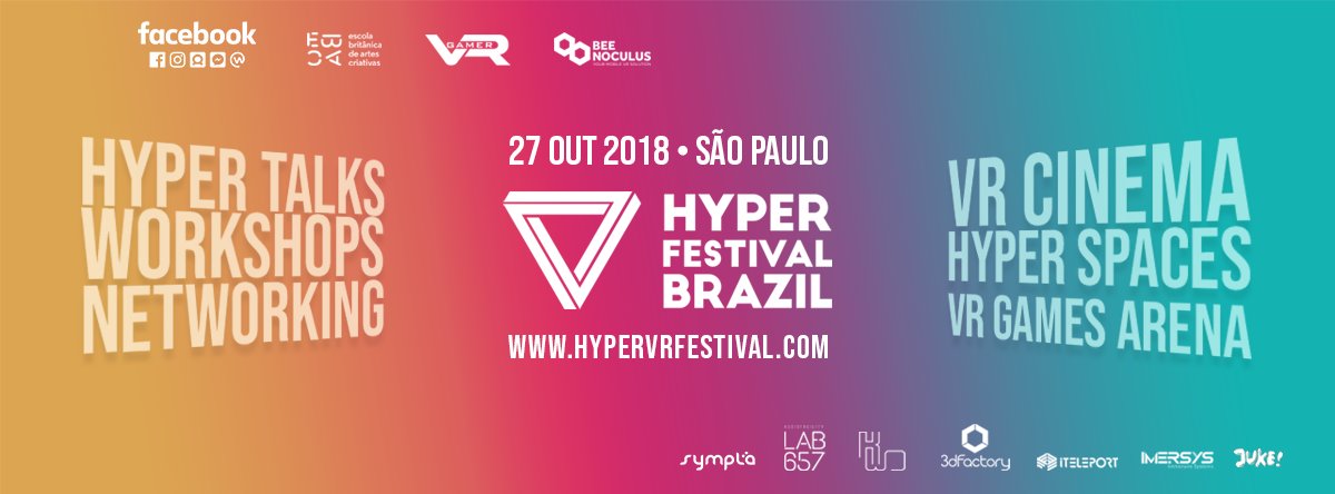 implantandomkt's tweet photo. #BlogIMKT – O Festival de Realidade Virtual e Aumentada volta a São Paulo em 27 de outubro
▸por @rosalves | https://t.co/s1Bfv2DF2C #hypervrfestival https://t.co/5rClGD2Icv