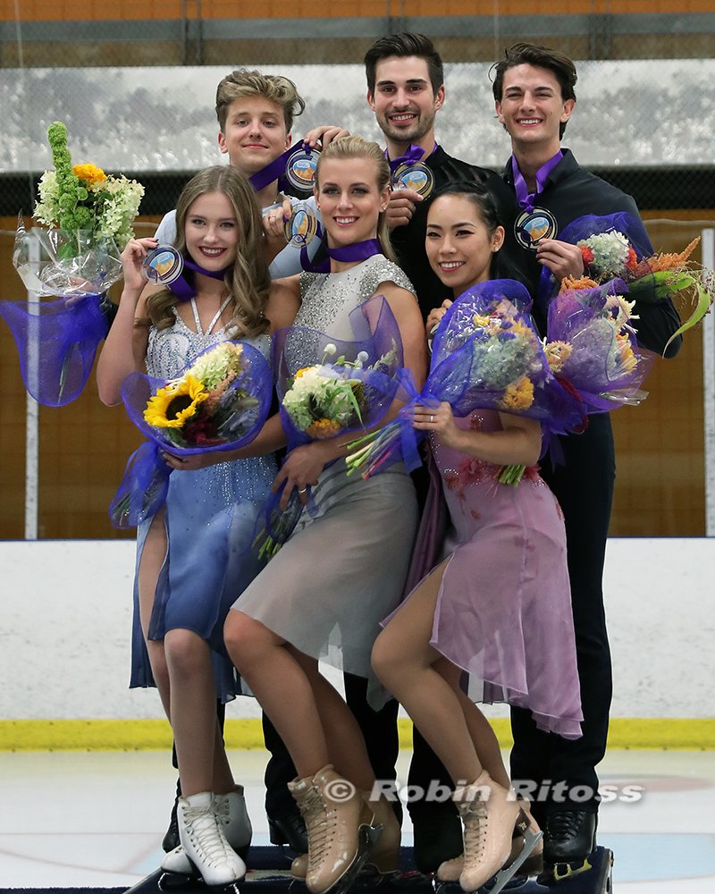 NitaSports's tweet photo. #USIntlClassic18 - Ice Dance Final #NitaSports #IceDance
Congratulations to All!
1 Madison HUBBELL /Zachary DONOHUE,USA 197.42
2 Christina CARREIRA /Anthony PONOMARENKO, USA 174.04
3 Misato KOMATSUBARA /Tim KOLETO, JPN 142.93
4 Haley SALES /Nikolas WAMSTEEKER, CAN 142.48 https://t.co/N2CMQqmRVt