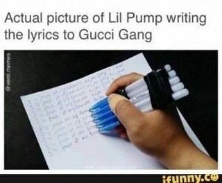 It all makes so much sense now! 😂
...
<a href="/lilpump/">Lil Pump</a> #lilpump #guccigang #hot969 #hot969spokane #lyrics