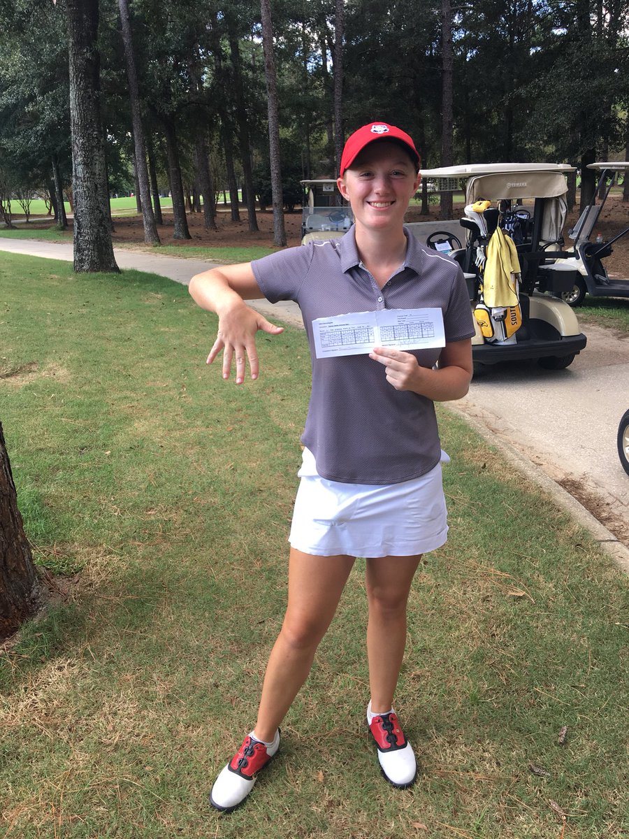 AStateWGolf's tweet photo. Junior Grayson Gladden with a smooth 67 (-5) in round 2 of the USA Intercollegiate! Highlighted by 7 birdies π₯π€πΌ #WolvesUp #PuttsDown https://t.co/EDHBh9GKAK