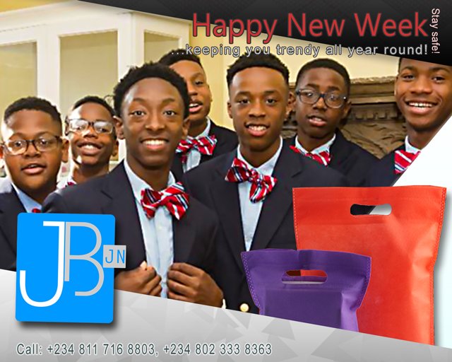 JBJNCompany's tweet photo. We provide the best and most affordable school bags that keep you trendy all year round! #happynewweek #mondaymotivation #monday #staysafe #madeinnigeria #manufacturing #industry #company #nigeria #akwaibom #children #september #newschoolyear #goodluck https://t.co/CczvNtE5Qq