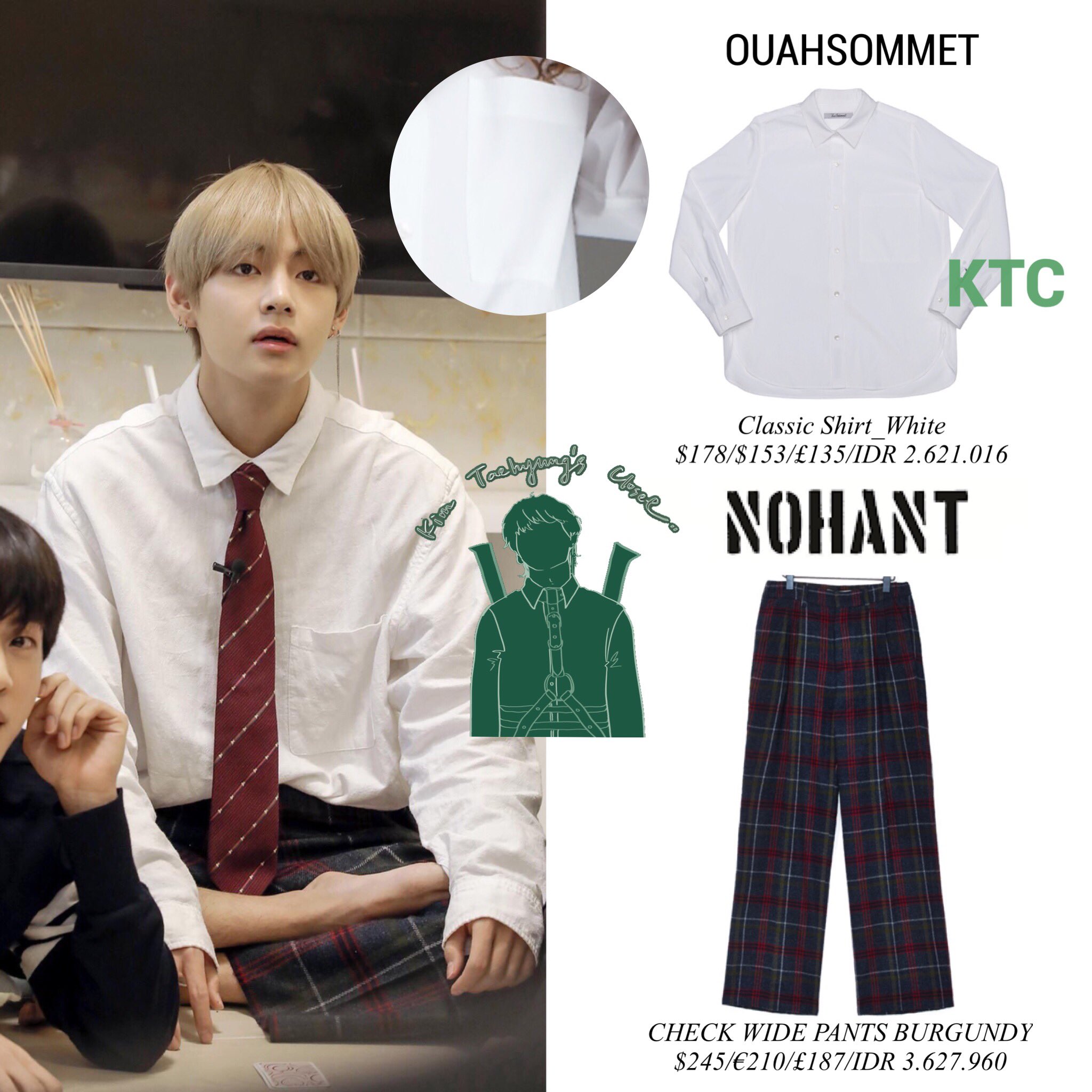 BTS'CLOSET on X: #Taehyung #bts #v  / X