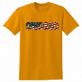 OwossoFB's tweet photo. Make sure you buy a T-shirt for Friday’s military salute game! $15 and all the money goes to the veterans! https://t.co/ANhTniz1od