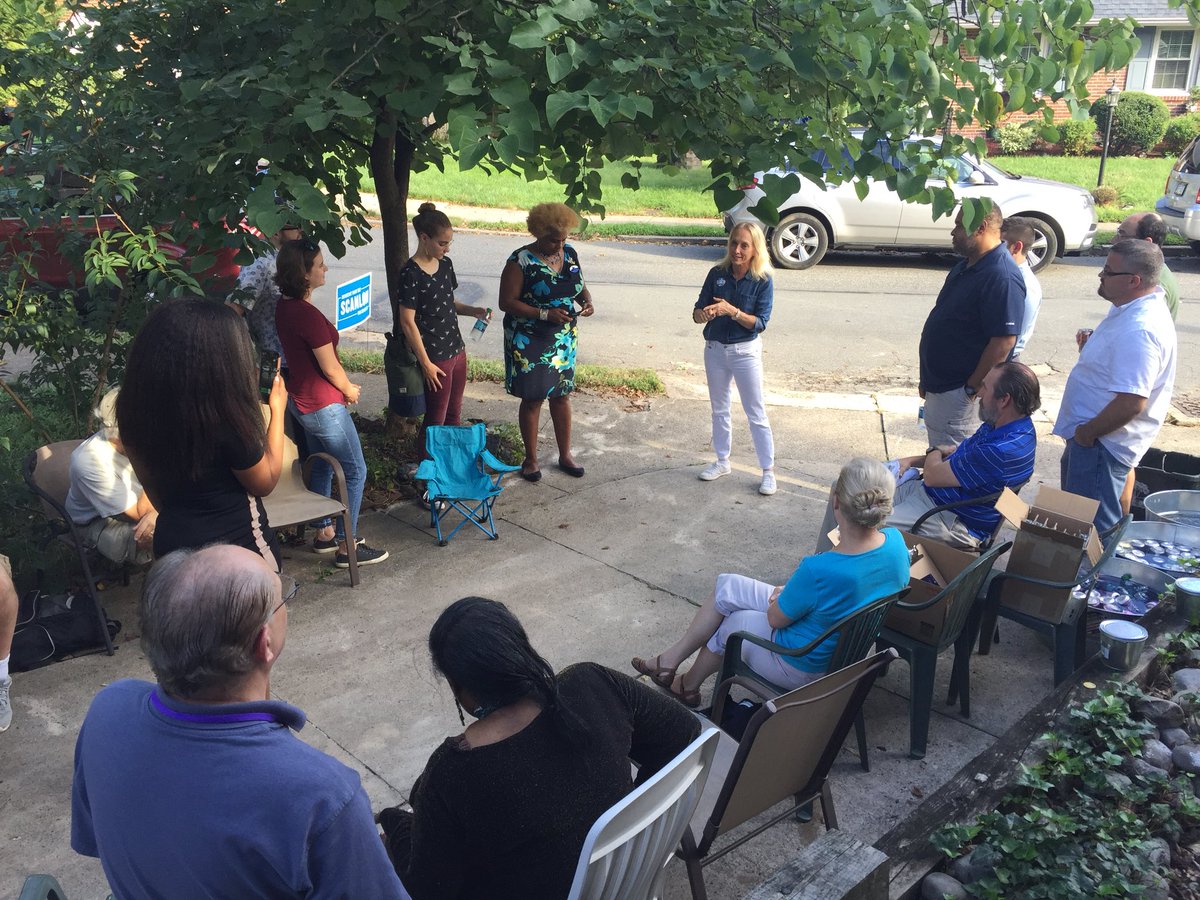 marygayscanlon's tweet image. So excited to launch our last group of volunteers in Lansdowne today! Thank you to @RepDavidson for helping us #MakeitHapPENN! #10K4MaryGay