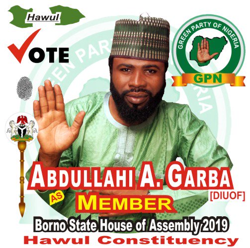 a_diuof's tweet photo. Vote Abdullahi A. Garba (Diuof) As Member, Borno State House of Assembly 2019, Hawul Constituency https://t.co/qBXSPPRNY6
