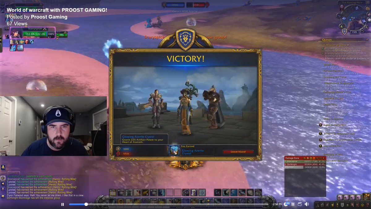 Come tune into my #FacebookLive streams that happen daily! I play #worldofwarcraft and #fortnite ! fb.gg/proostgaming come support #smallstreamers &lt;3 #SupportAllStreamers #letsbefriends #cantwait #videogames