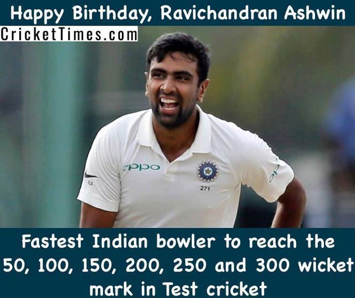 Happy Birthday, Ravichandran Ashwin  