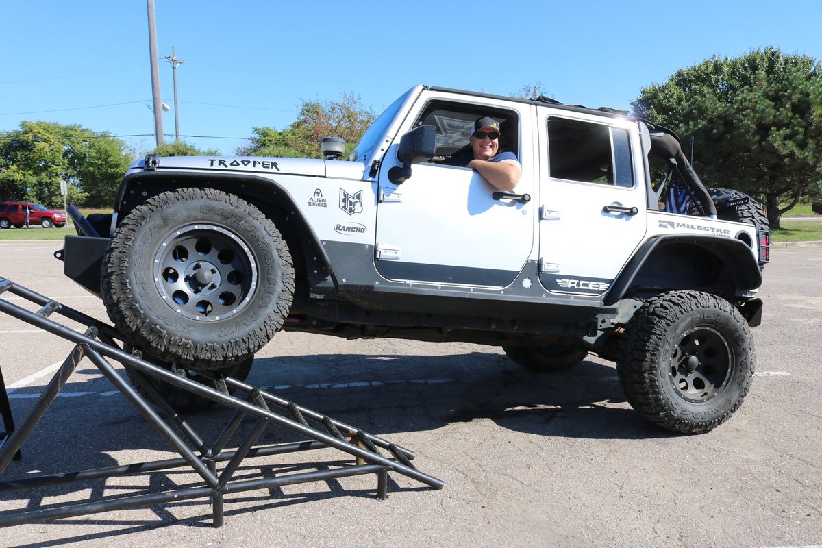 #trooperjeep #stretching his legs on the #rtiramp