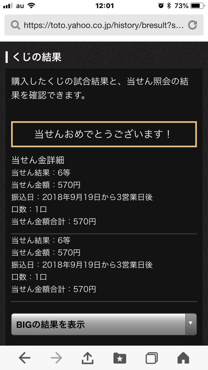 メガビッグ 結果 確認 スポーツくじ Big 目指せ高額当せん だれでも億万長者のチャンス