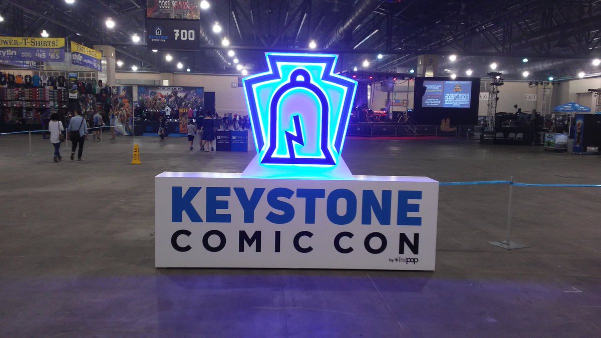 GeekpinEnt's tweet image. We managed to stop by @KeystoneComiCon today. We're hoping they will have a second year.

#GeekpinEnt #KeystoneComiCon #DestinationGeek #ReedPop #Cons2Attend