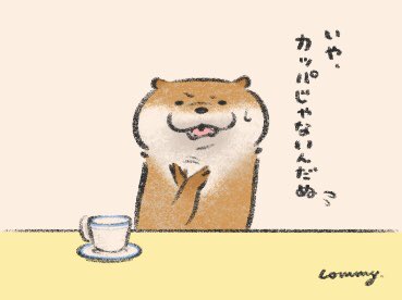 良い子でいるの〜♪

#敬老の日
#カワウソ 