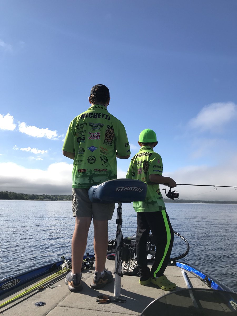 CalebHFishing's tweet photo. This weekend I fished Great Sacandaga Lake for the NYS TBF junior championship.  My partner Jason Michetti and I were able to catch 9.15 which was enough for 2nd place. Congrats to Michael and Dante for their 1st place win and the chance to go to Nationals. https://t.co/EjPEE5Rn5x