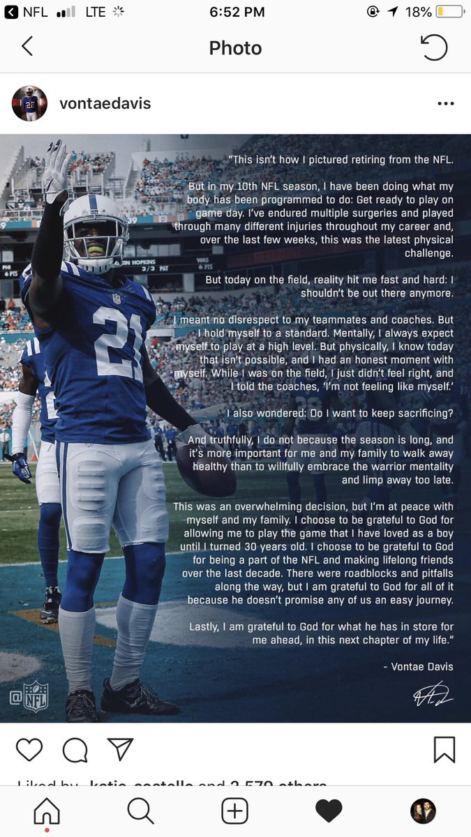 Nick Veronica On Twitter Just In Vontae Davis Confirms On
