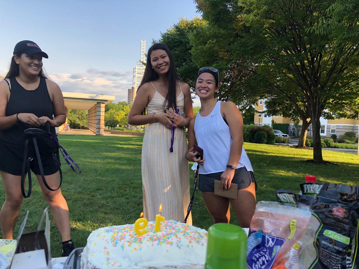 Thank you to everyone who attended our Welcome Back BBQ this afternoon! It was great to see members old and new mingle. Also happy 19th birthdays to Amanda and Gina!