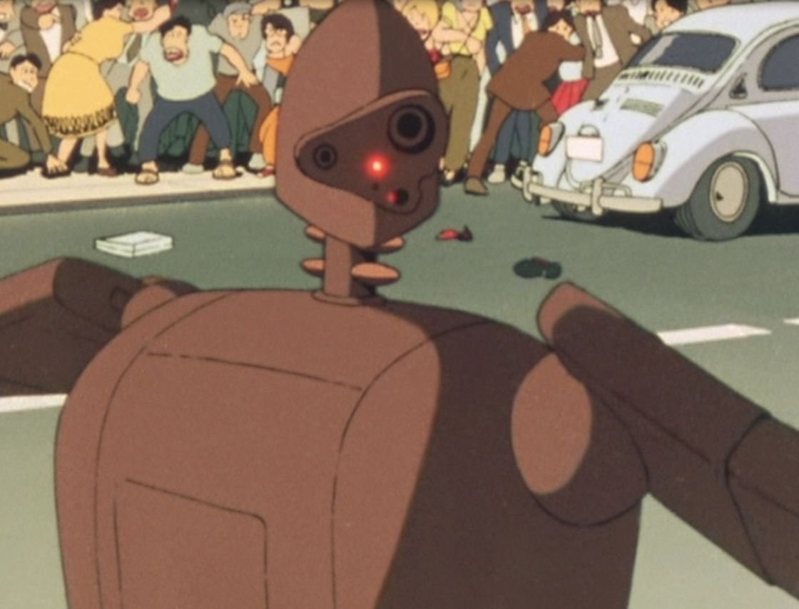 Dans cet épisode final, Maki pilote le robot "LAMBDA". Son design sera réutilisé et légèrement modifié pour le troisième long-métrage de Hayao Miyazaki: Le Château dans le Ciel.