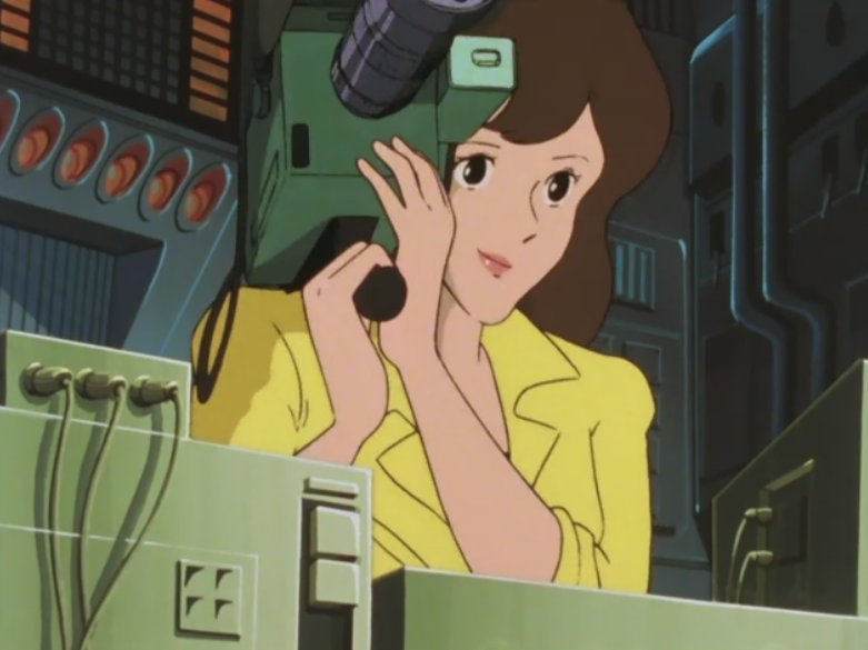 Autre élément montrant l'influence de cet épisode de Lupin III sur le monde de l'animation: la tenue de Mine Fujiko. Si elle vous rappelle quelqu'un, c'est normal: c'est son look dans cet épisode qui inspirera la version d'April O'Neil dans la série animée Tortues Ninja de 1987.