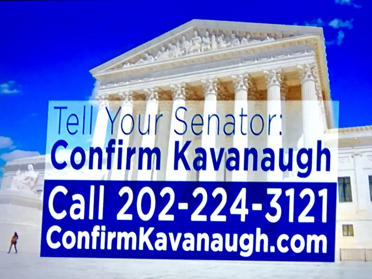 RealMattCouch's tweet photo. This should get 10,000 Retweets folks! 

Every American that wants to see another good American who will uphold the Constitution on the Supreme Court should be sharing this, and calling this number! 

Let's do this! 

#ConfirmKavanaugh https://t.co/sTFVLPa9VX