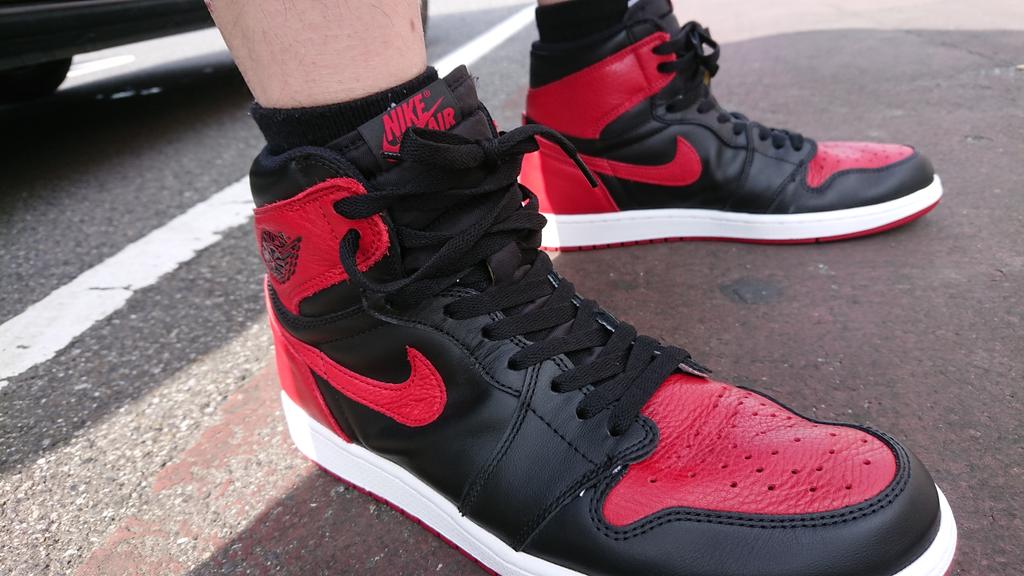 takagoway_9's tweet photo. 今日の1足
＃airjordan1
＃1stOG
＃湘北の色
＃イカスやんけ店長 https://t.co/Cw8QdGkKfD