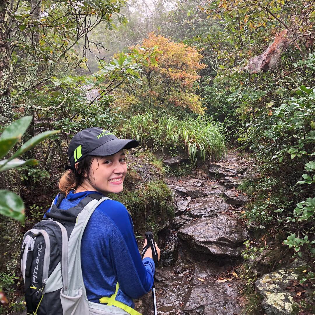 socialshark's tweet photo. Instead of staying inside during the storm today Summer and I took day trip to the GA mountains ⛰. We hiked/ran the Blood Mountain loop. It was rainy but we still had a blast. 😃👍🏼 Can’t Wait yo do this again soon. 
•
 #augustaactive #fitletic #pacifichealth #procompression https://t.co/xbrMDbqv50