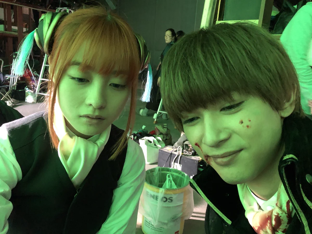 銀魂2に出演のオフショット！岡田将生がどう見たって女性にしか見えない！？