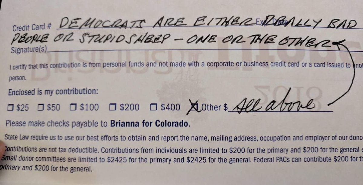 Dear Democrats,
The shear horror! Who pulled the wool over his eyes? Ewe should help create a bl-ewe wave this November by sending a donation to my campaign and I can lead the flock in HD27. I'm not baaaad at all! Thank ewe!
secure.actblue.com/donate/brianna…
🐑🐑🐑🐑🐑🐑🐑🐑🌊
#COpolitics
