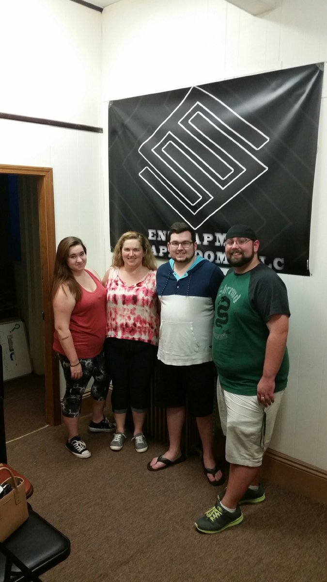 Fun groups this weekend coming through and trying out the rooms.