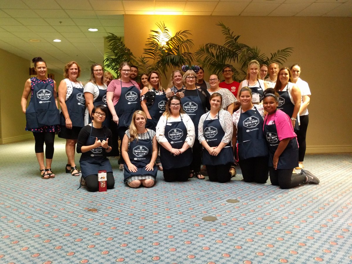 LisaAnnBoardman's tweet photo. I literally work FOR the best group of people, my team. @CAANiagara .  They are complete rockstars.  Thanks to all of you. #CAATravelshow #23rdAnnual on to next year. https://t.co/BxsAPurxYk