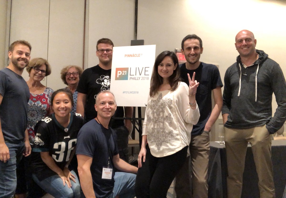 The P21 Live gang is excited to kick off our conference on Monday! #p21live2018