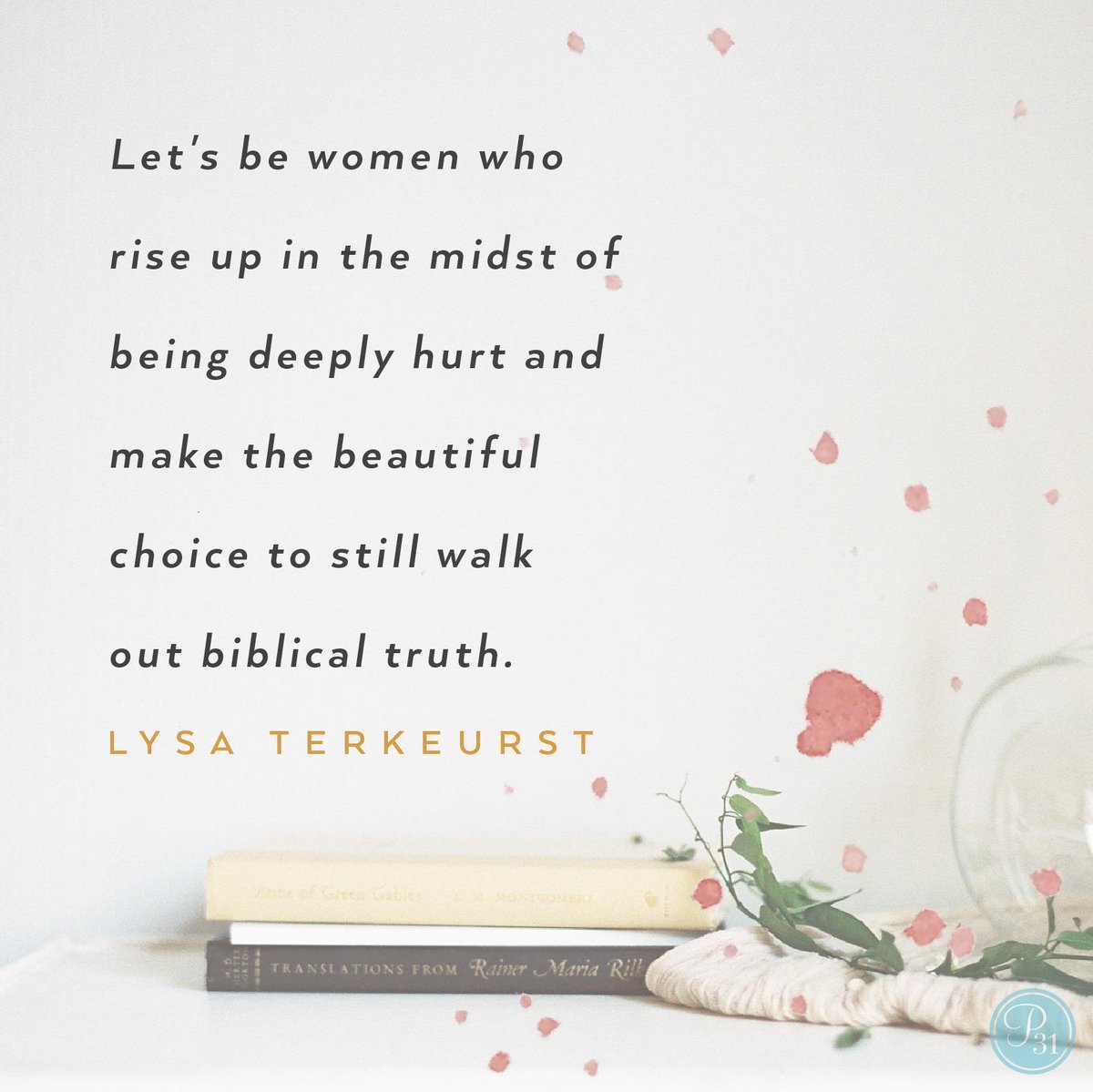 LysaTerKeurst's tweet photo. Can you imagine the impact our lives would collectively have if we, as women of God, all chose to live like this? 

Let’s ask the Lord to help us bring this kind of beauty to the world this week. https://t.co/6Eh0CaBPGV