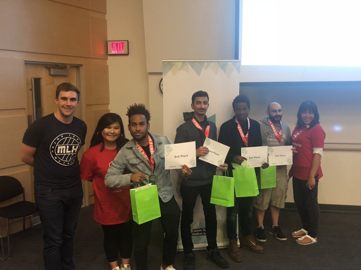 MLHacks's tweet image. 3rd Place at #lumohacks Smart Companion tracked physiological response to notify your family and friends if you were having a difficult time or suffering from the symptoms of PTSD.