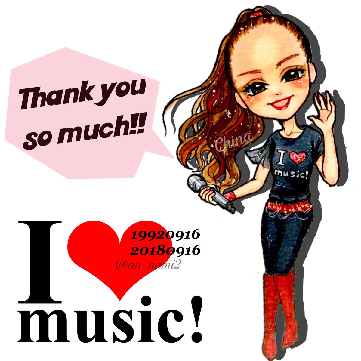 ちな V Twitter Namie Thank You So Much I Music 安室奈美恵