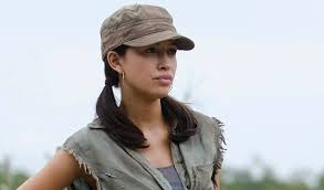 Hispanic Heritage Month Day Two (9/16/2018). #9 Talented and beautiful Christian Serratos (Mexican/Italian-American) has starred in two horror franchises. She has played Angela Weber in the Twilight film series and currently stars in AMC's The Walking Dead as Rosita!