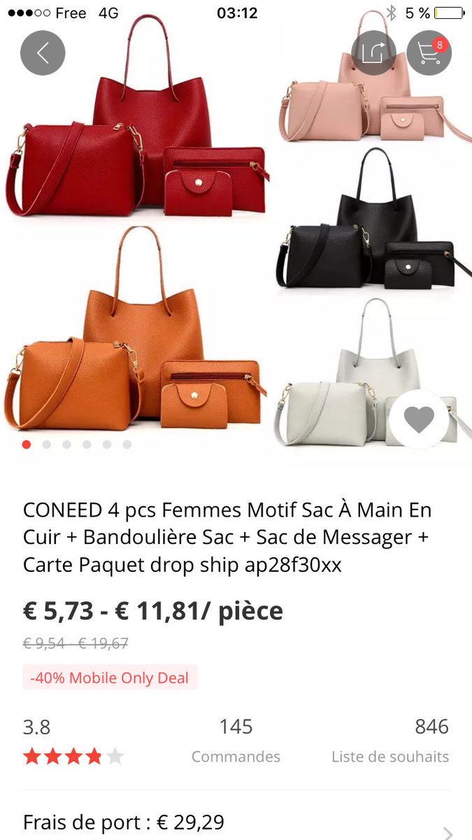 anticodepromo's tweet photo. Peu être n'ont il pas fait leur ressort sur aliexpress https://t.co/o6zPJRDAhp https://t.co/pR5NUYmC5v