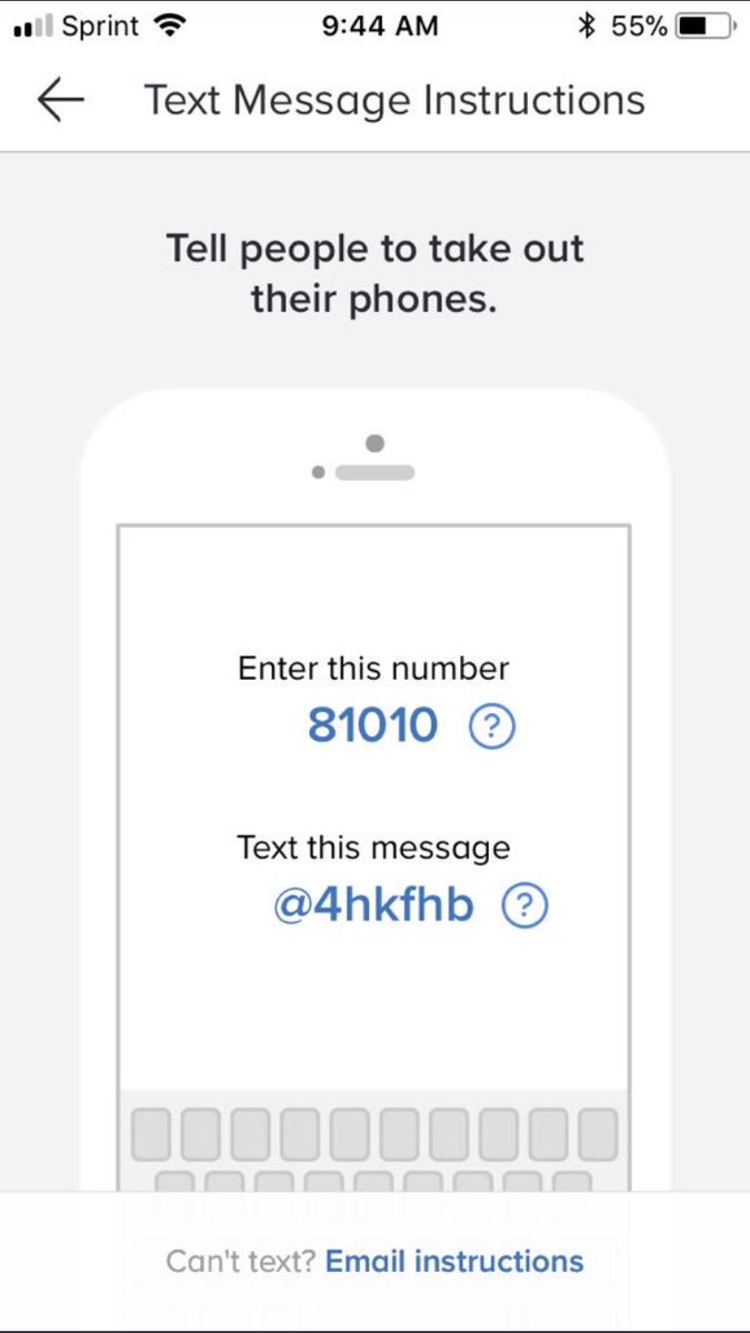 If anyone would like to receive text alerts for OpGrad events follow the instructions on the picture.
