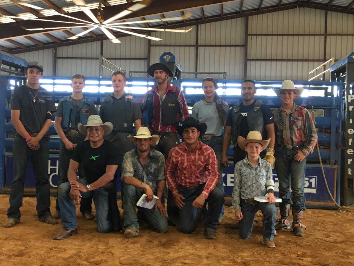 I had a lot of fun at the clinic with this group of riders today. I’m glad to be able to pass along my bull riding knowledge in an effort to make better athletes and improve the sport. #makingchampions