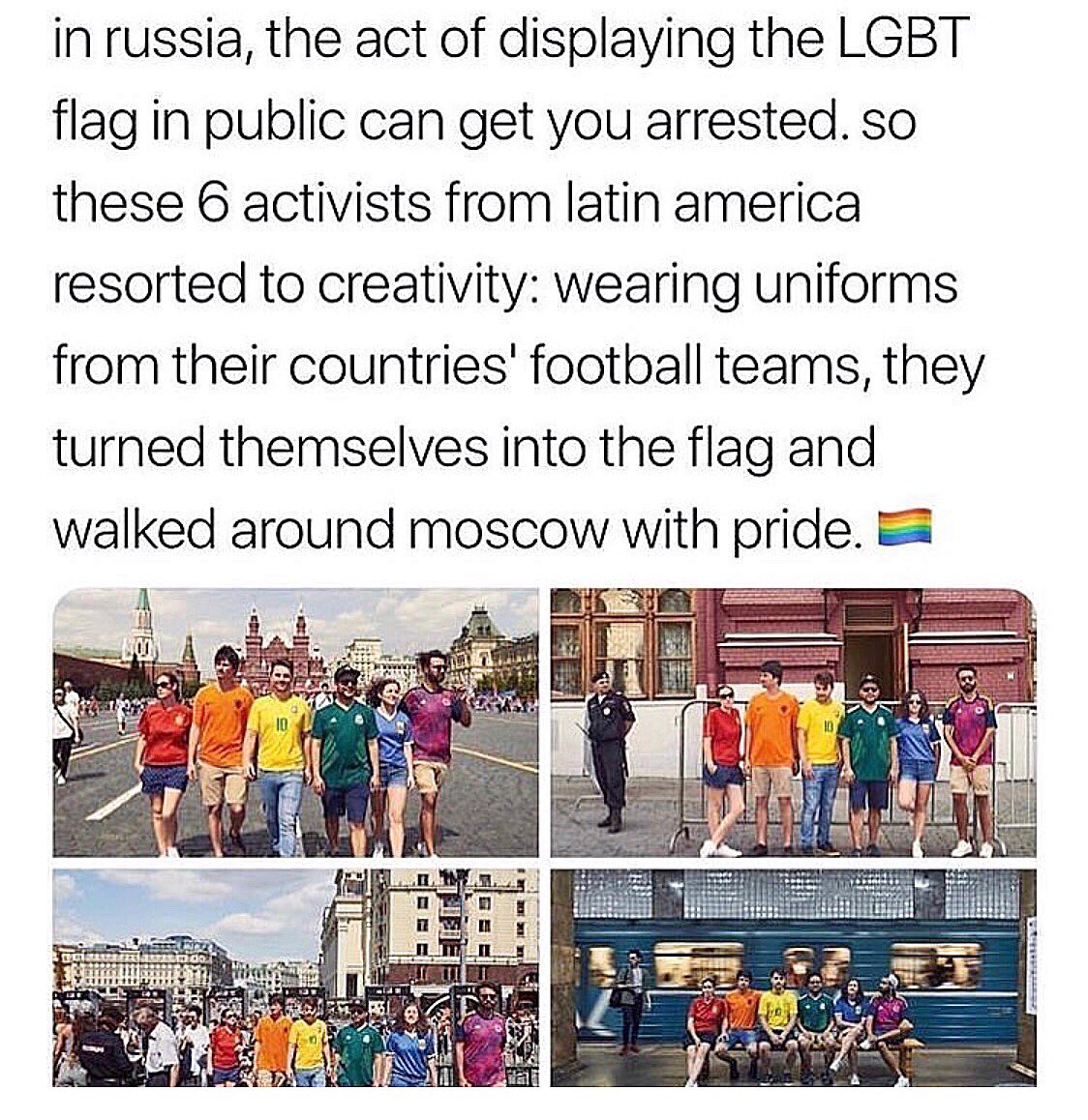 AllLoveIsLove's tweet photo. Stand for what you believe in. ❤️🧡💛💚💙💜 https://t.co/082LC0r3qR
