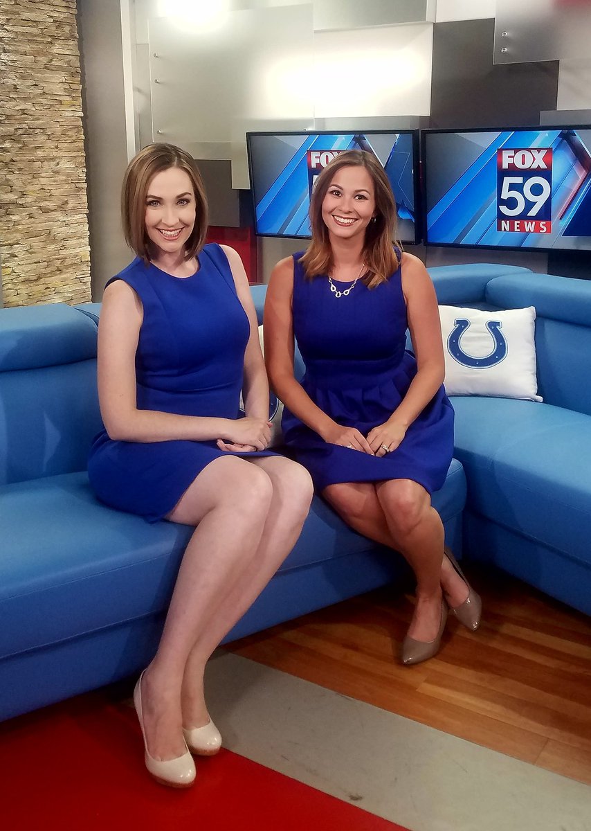 AHardwickWx's tweet photo. It never feels like work when you're working with your BFF! 😀😆☁⛅🌞  @FOX59 @CBS4Indy @theWXauthority https://t.co/nrEtPFjNtd