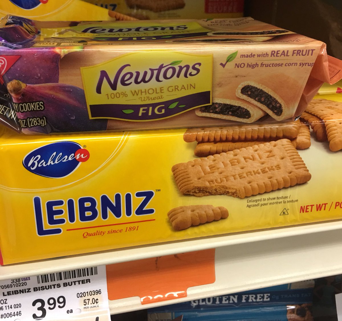 The battle over who invented calculus is taken to grocery store. @mathhistory