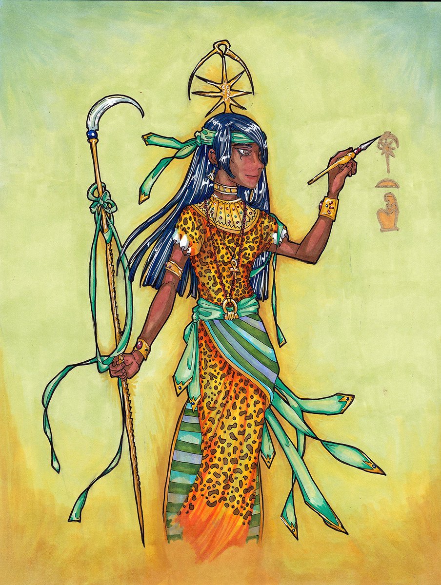 IAmKnowThyself's tweet image. Month of #Hethara, #Neter of Month, #HetHeru, &amp;amp; #Seshat or #Aset aka #Virgo, ruler, #Djehuty/#Tehuti, season begins &amp;amp; Feast of #HetHert (17th)! #Autumn #Equinox is Honors to her! My #Ketu sign &amp;amp; more in other divisional charts. #Fall #Numerology #Astrology #Egypt #Kemet #SmaiTawi